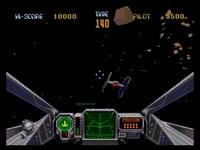 une photo d'Ã©cran de Star Wars Arcade sur Sega Megadrive 32X